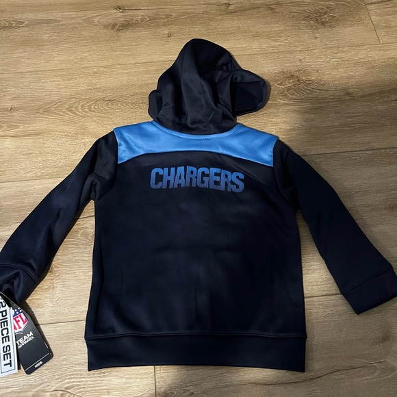 NFL Kids LA Chargers Matching Set - Picture 2 of 4